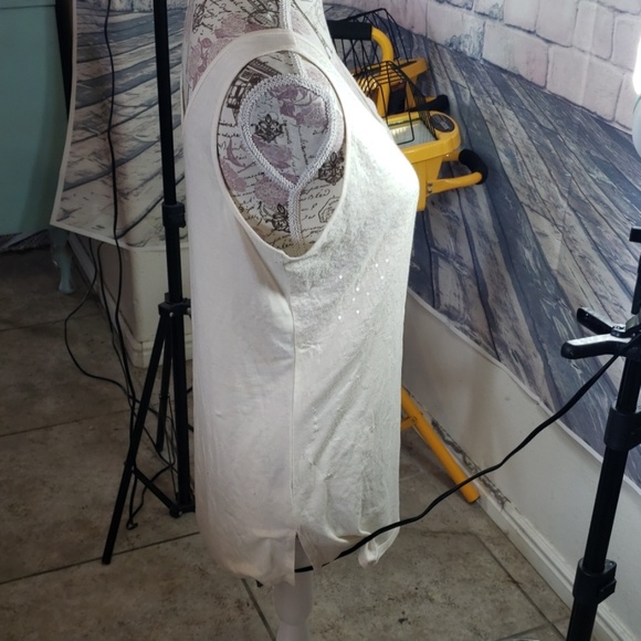 Maurices Sequin Tank Top Size Medium - Picture 4 of 5